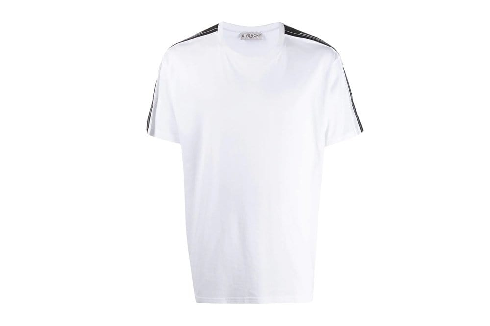 givenchy black and white t shirt