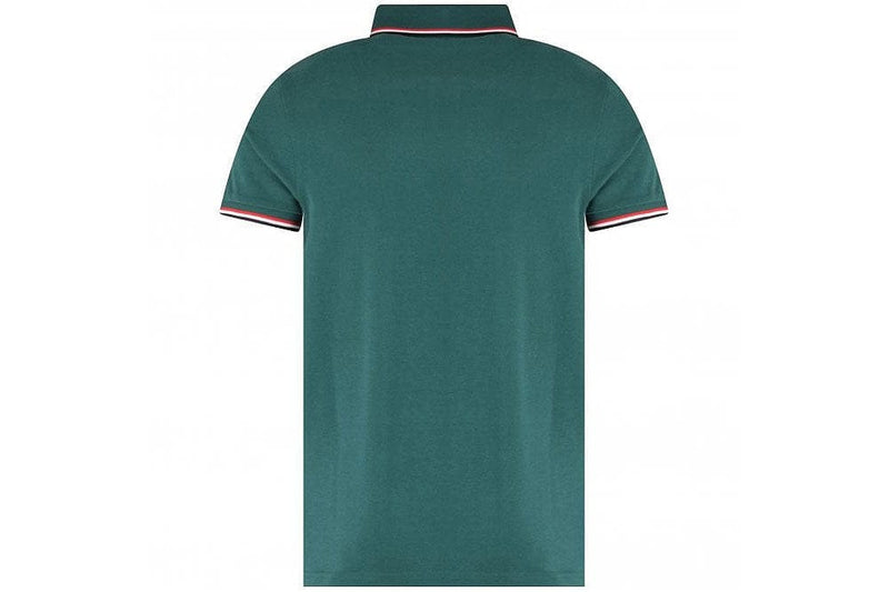 Moncler T-Shirt MONCLER  Classic Logo Polo Shirt - Dark Green
