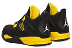 Jordan Trainers Nike Air Jordan 4 Retro 'Thunder' (PS) Sneakers Black / Tour Yellow