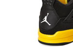 Jordan Trainers Nike Air Jordan 4 Retro 'Thunder' Sneakers Black Tour Yellow GS