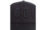 Dsquared2 Cap Dsqaured2 Tonal ICON Logo Baseball Cap Black