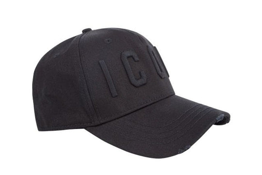 Dsqaured2 Tonal ICON Logo Baseball Cap Black