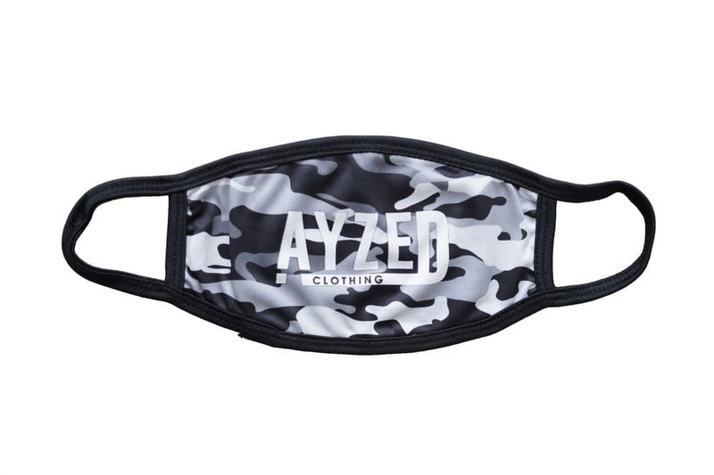 AyZed Clothing Face Mask Ayzed Clothing Face Mask Black Camo