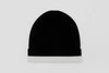 Givenchy Hat Copy of Givenchy Logo Reversible Beanie Hat Blue & Black