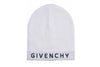 Givenchy Hat Givenchy Logo Reversible Beanie Hat White & Black