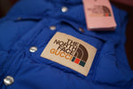 Gucci x The North Face Jacket Gucci x The North Face Down Gillet Vest Blue