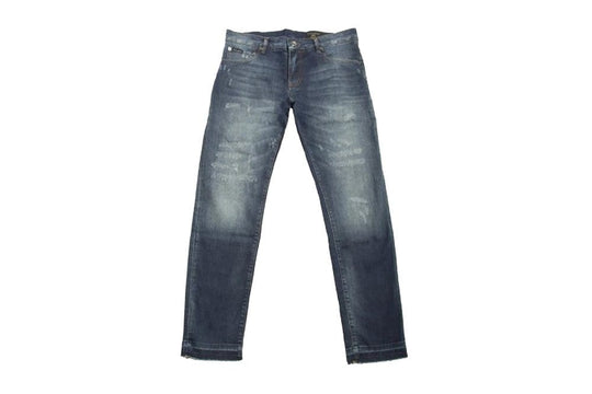 Dolce And Gabbana Distressed Blue Jeans