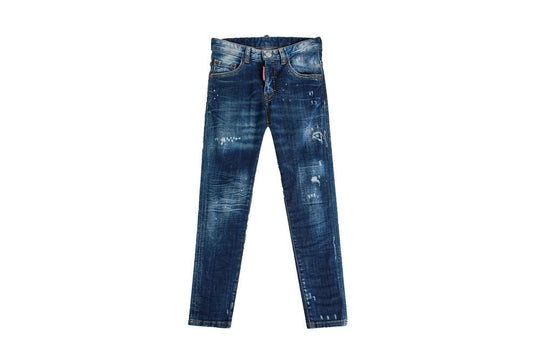 Dsquared2 Dark Front Skater Jeans Blue