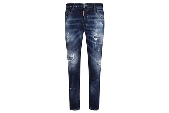 Dsquared2 Skater Top Craftsmanship Denim Jeans Blue
