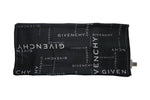 Givenchy Scarf Givenchy Logo Printed Black Scarf
