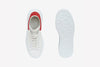 Alexander McQueen Shoes Alexander McQueen Oversized Sneakers White Red Suede Heel