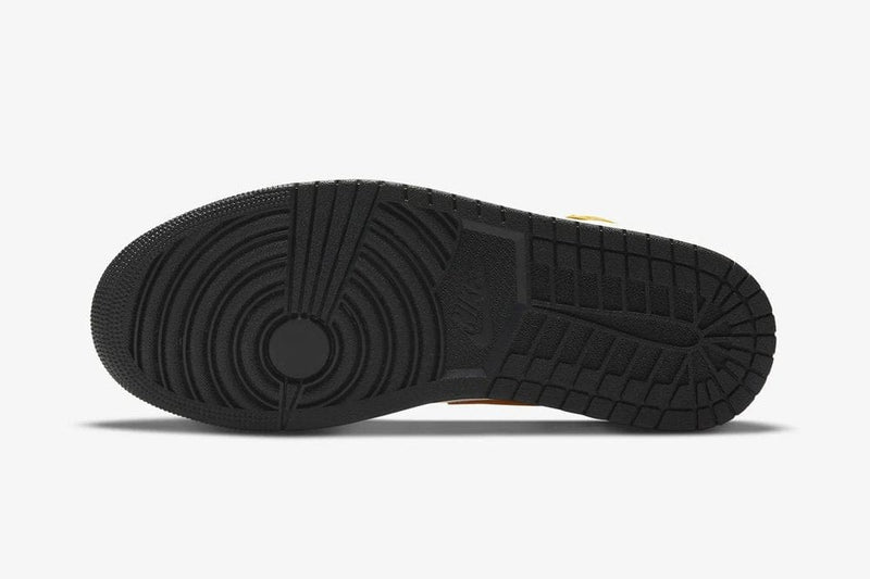 Jordan Shoes Nike Air Jordan 1 Mid White Black University Gold