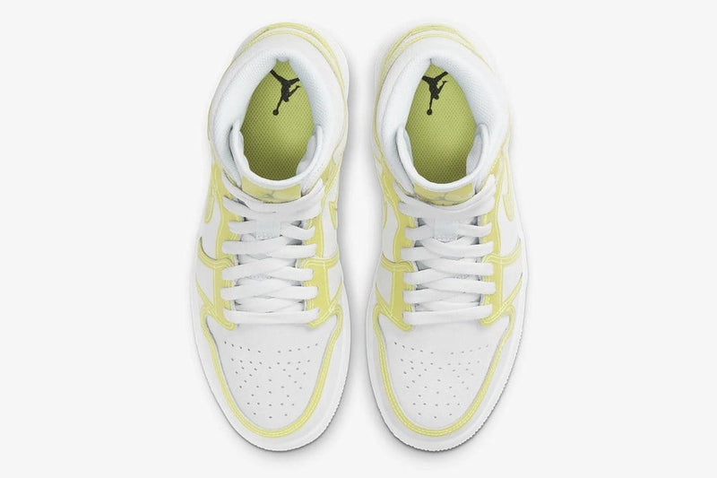 Jordan Shoes Nike Air Jordan 1 Mid XL Off White Opti Yellow