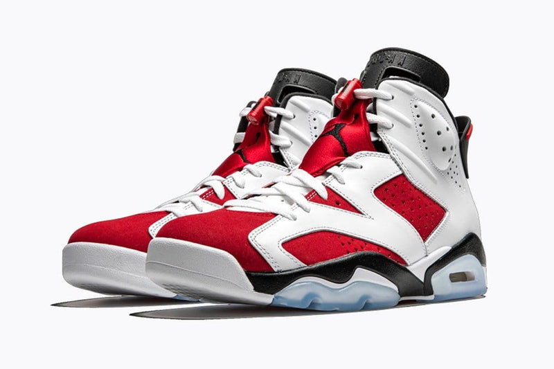 Jordan retro 6 red black and white Clearance