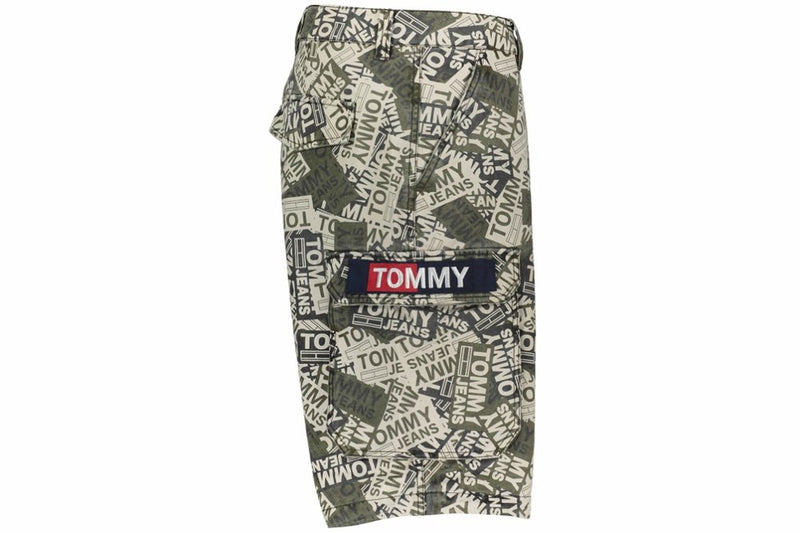 Tommy Hilfiger Shorts Tommy Hilfiger Khaki Green Branded Cargo Shorts