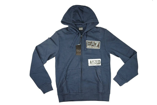EA7 Emporio Armani Navy Blue Hoodie