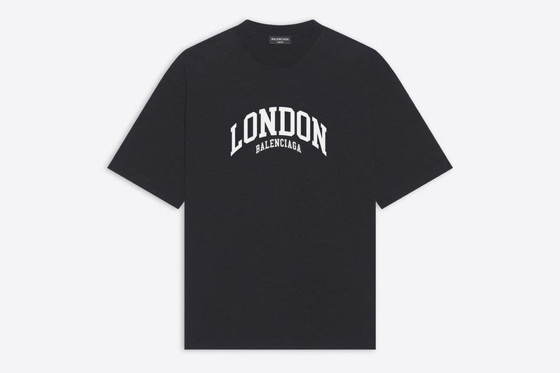 Balenciaga T-Shirt Balenciaga Cities London T-Shirt Black