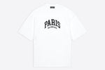 Balenciaga T-Shirt Balenciaga Cities Paris T-Shirt White