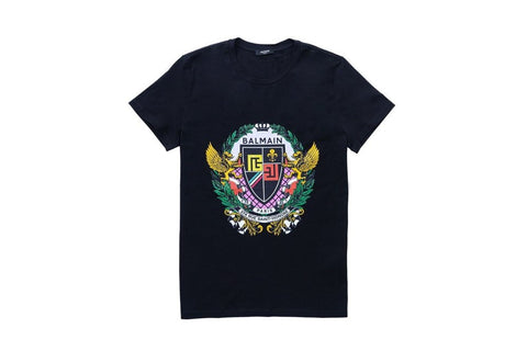 Balmain Paris Oversized Graphic Print T-Shirt Black – AyZed Clothing