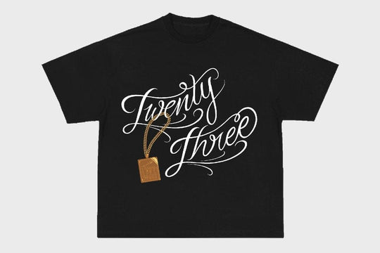 Central Cee Limited Edition Twenty Three T-Shirt Black