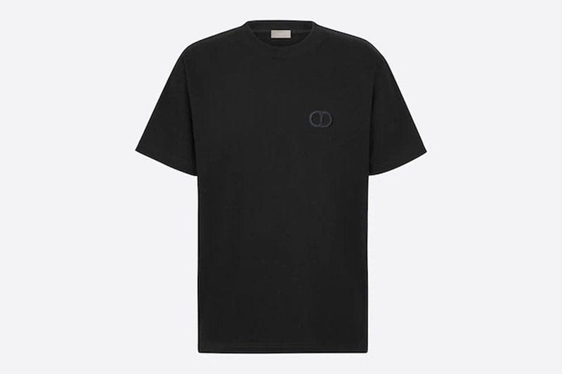 Dior T-Shirt Christian Dior ‘CD Icon’ T-Shirt Relaxed Fit Black