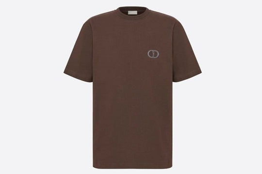 Christian Dior ‘CD Icon’ T-Shirt Relaxed Fit Brown