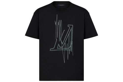 LOUIS VUITTON LV FREQUENCY GRAPHIC WHITE T-SHIRT