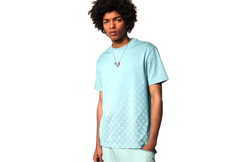 Louis Vuitton LVSE Monogram Gradient T-Shirt Ocean Blue – AyZed Clothing