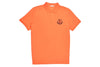 Moncler T-Shirt MONCLER LARGE LOGO POLO ORANGE