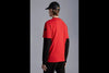 Moncler T-Shirt Moncler Logo Red T-Shirt