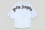 Palm Angels T-Shirt Palm Angels Oversized Logo T-Shirt White