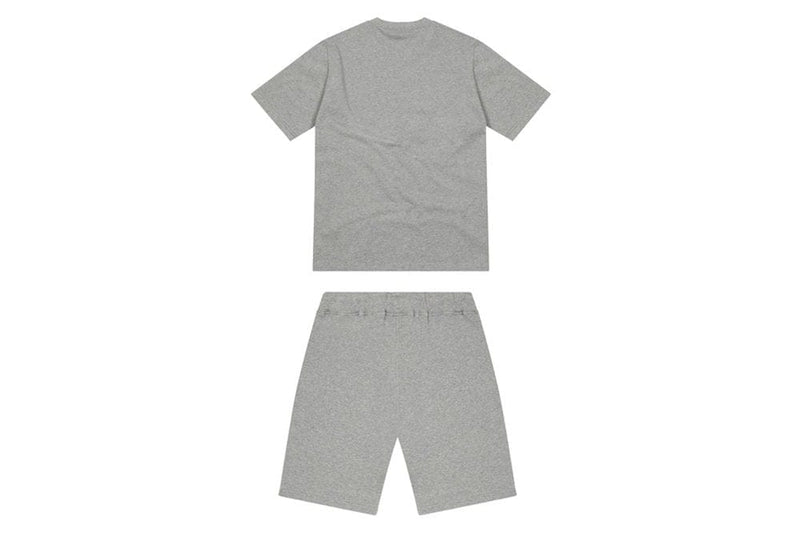 Trapstar T-Shirt Trapstar Chenille Decoded Short Set Grey Green