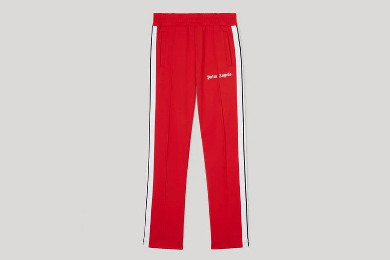 Palm Angels Tracksuit Palm Angels Classic Track Bottoms Red White