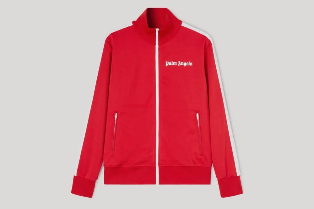 Palm Angels Classic Track Jacket Red White – AyZed Clothing