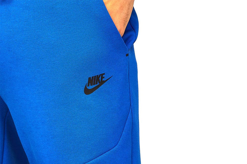Nike Tech Fleece Taped Jogger Pants In Deep Royal Blueblack  ModeSens