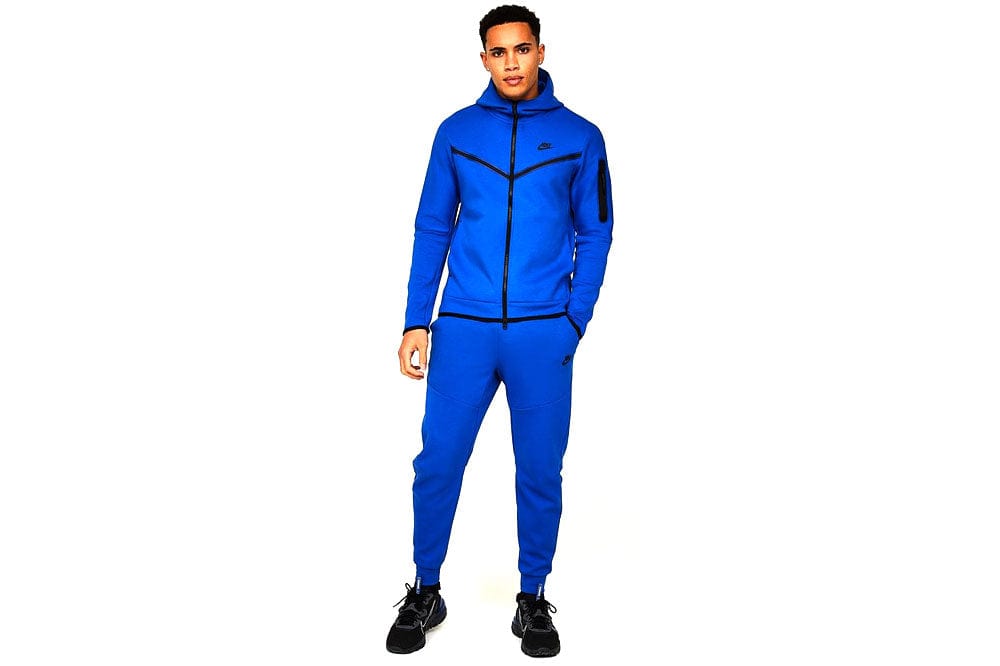 Royal Blue Nike Blue White Tracksuit Nike Tech Fleece Tapered