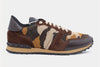 Valentino Trainers Valentino Garavani Rockrunner Sneaker Brown