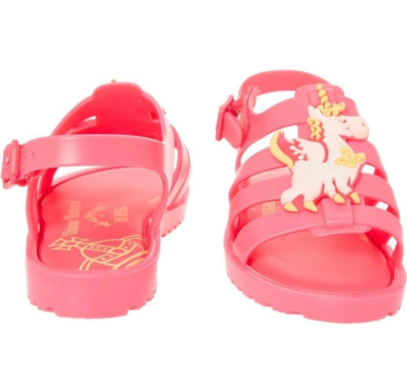 AyZed Clothing Vivienne Westwood x Mini Melissa Pink Baby Jelly Sandlers